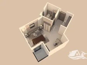 Prodej bytu 1+kk, Hurghada, Egypt, 32 m2