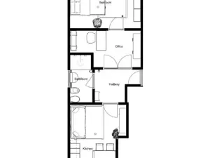 Prodej bytu 2+kk, Praha - Nové Město, Hálkova, 54 m2