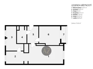 Pronájem bytu 3+kk, Praha - Troja, Na Šutce, 68 m2