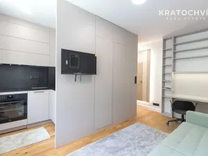 Pronájem bytu 1+kk, Praha - Strašnice, Michelangelova, 27 m2