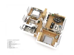 Prodej bytu 4+kk, Praha - Hodkovičky, Stavbařů, 85 m2