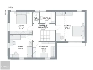 Prodej rodinného domu, Škvorec, 183 m2