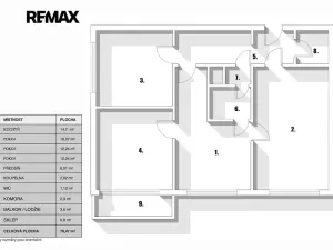 Prodej bytu 3+1, Praha - Malešice, Počernická, 72 m2