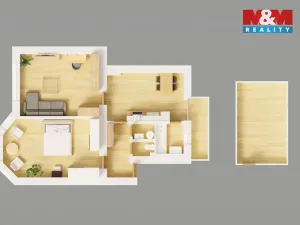 Prodej bytu 2+1, Děčín - Děčín IV-Podmokly, Plzeňská, 69 m2