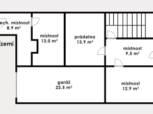 Prodej rodinného domu, Most, 312 m2