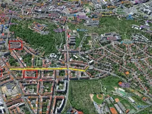 Pronájem bytu 2+kk, Brno, Gorkého, 40 m2