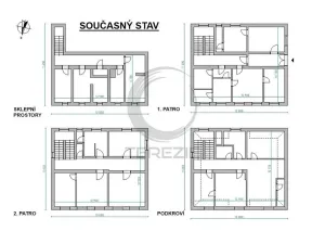 Prodej činžovního domu, Ústí nad Labem, K Přejezdu, 382 m2