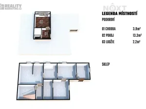 Prodej rodinného domu, Přítluky, Poštovní, 210 m2