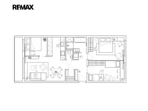 Prodej bytu 4+kk, Praha - Stodůlky, Amforová, 73 m2
