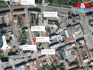 Pronájem bytu 1+1, Pardubice - Zelené Předměstí, Sladkovského, 40 m2