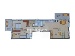 Prodej bytu 3+kk, Praha - Prosek, Návarovská, 83 m2