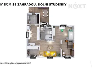 Prodej rodinného domu, Dolní Studénky, 64 m2