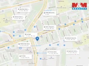 Pronájem bytu 3+1, Praha - Vršovice, U Slavie, 71 m2