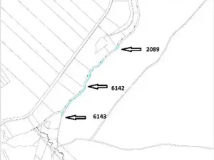 Prodej lesa, Tis, 906 m2