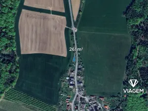 Prodej zahrady, Klopina, 261 m2