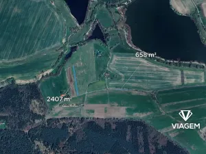 Prodej podílu pole, Albrechtice nad Vltavou, 1149 m2