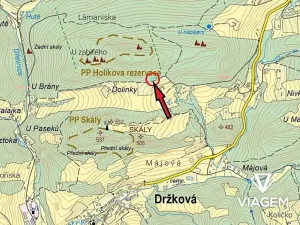 Prodej pole, Držková, 400 m2