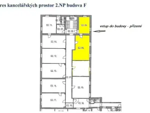 Pronájem kanceláře, Brno, Bohunická, 34 m2