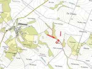 Prodej pole, Džbánice, 6896 m2