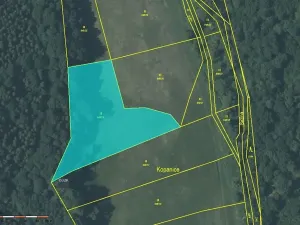 Prodej podílu pole, Bítov, 7251 m2