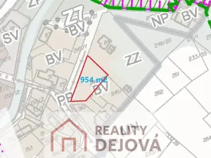 Prodej pozemku pro bydlení, Víska, 954 m2