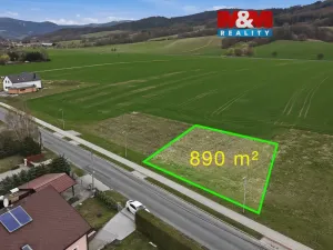 Prodej pozemku pro bydlení, Vikýřovice, 890 m2