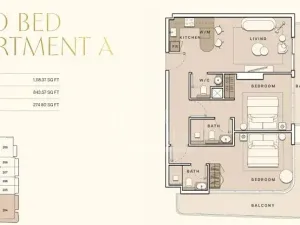 Prodej bytu 3+kk, Dubaj, Spojené arabské emiráty, 104 m2