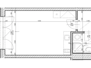 Pronájem bytu 1+kk, Praha - Hloubětín, Poděbradská, 33 m2