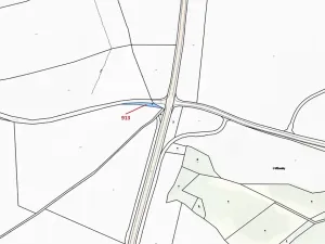 Dražba pozemku, Chlum, 356 m2