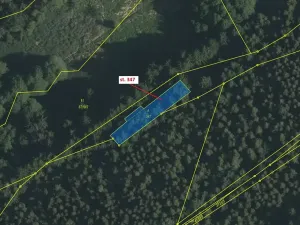 Dražba pozemku, Strmilov, 461 m2