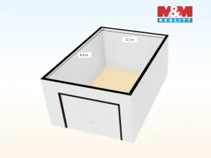 Prodej garáže, Rychnov nad Kněžnou, 19 m2