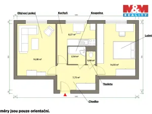 Prodej bytu 2+1, Mariánské Lázně - Úšovice, Podhorská, 52 m2