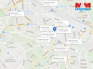 Pronájem bytu 1+kk, Praha - Nusle, V Horkách, 25 m2