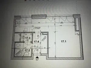 Pronájem bytu 1+kk, Praha - Hloubětín, Poděbradská, 42 m2