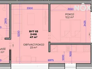 Prodej bytu 2+kk, Fryšták, 44 m2