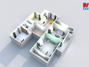 Prodej bytu 4+1, Děčín - Děčín IV-Podmokly, Resslova, 120 m2