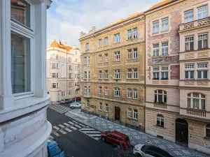 Pronájem bytu 1+kk, Praha - Holešovice, Šimáčkova, 26 m2