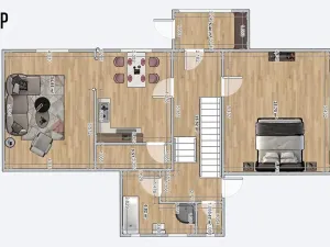 Pronájem rodinného domu, Krakovec, 160 m2