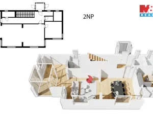 Prodej činžovního domu, Mnichovice - Božkov, Nad rybníkem, 312 m2