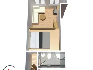 Pronájem bytu 1+kk, Ostrava, Palackého, 29 m2