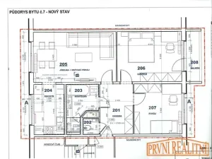 Pronájem bytu 3+1, Uherský Brod, U Špitálu, 75 m2