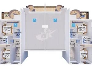 Prodej vily, Trikomo, Kypr, 127 m2