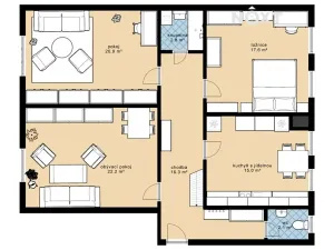 Prodej bytu 3+1, Karlovy Vary, I. P. Pavlova, 95 m2