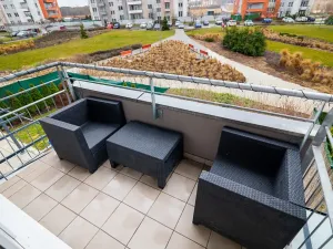 Pronájem bytu 1+kk, Praha - Letňany, Štanderova, 37 m2