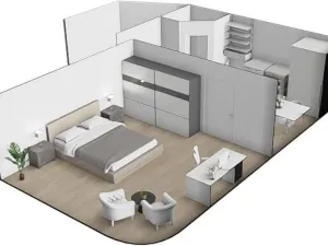 Pronájem bytu 1+1, Brno - Černá Pole, Krkoškova, 35 m2