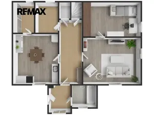 Prodej rodinného domu, Litohlavy, 82 m2