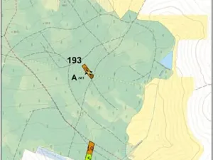 Prodej lesa, Častrov, 1295 m2