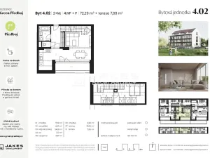 Prodej bytu 2+kk, Předboj, Ke Tvrzi, 80 m2
