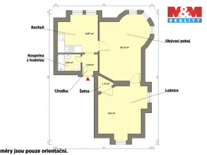 Pronájem bytu 2+1, Mariánské Lázně, Ruská, 55 m2