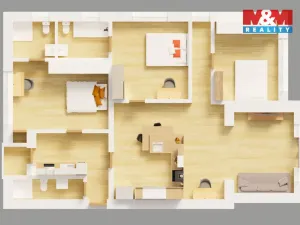 Prodej bytu 4+kk, Praha - Dejvice, České družiny, 112 m2